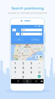 Map Locator – Locate your position on map android App screenshot 2