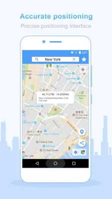 Map Locator – Locate your position on map android App screenshot 3